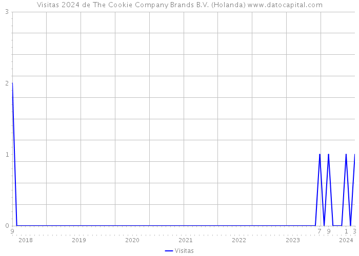 Visitas 2024 de The Cookie Company Brands B.V. (Holanda) 