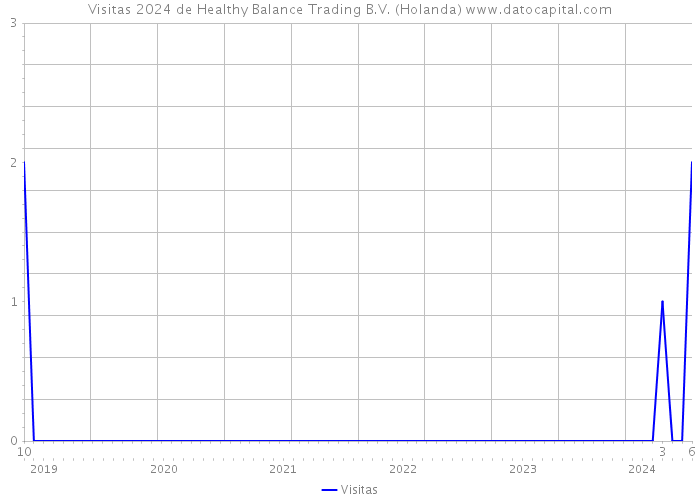 Visitas 2024 de Healthy Balance Trading B.V. (Holanda) 