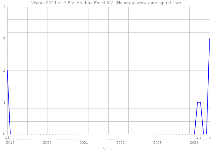 Visitas 2024 de S.E.V. Holding Emiel B.V. (Holanda) 