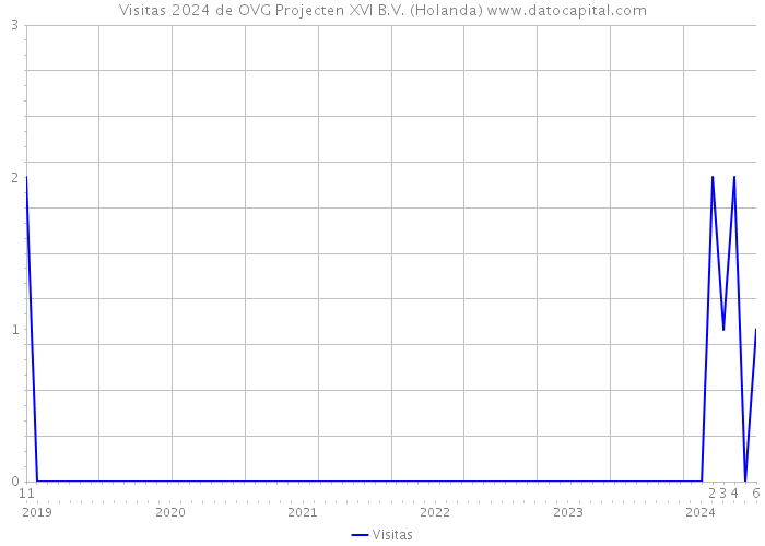 Visitas 2024 de OVG Projecten XVI B.V. (Holanda) 