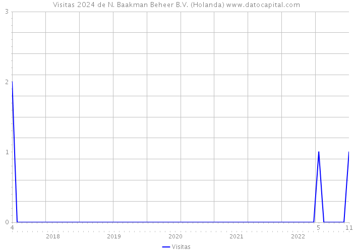 Visitas 2024 de N. Baakman Beheer B.V. (Holanda) 