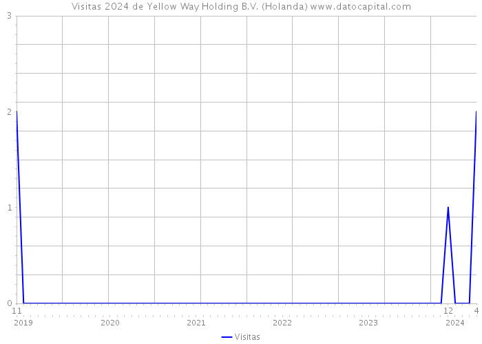 Visitas 2024 de Yellow Way Holding B.V. (Holanda) 