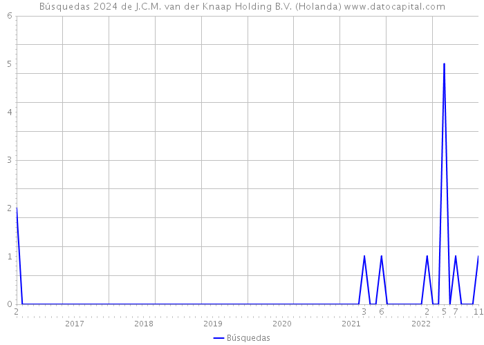 Búsquedas 2024 de J.C.M. van der Knaap Holding B.V. (Holanda) 