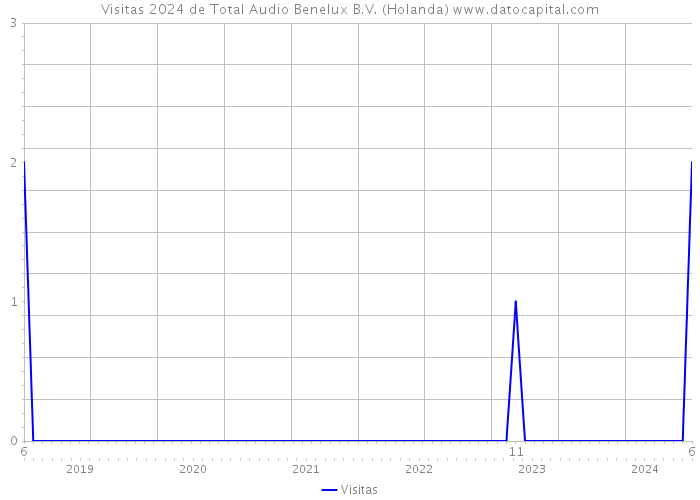 Visitas 2024 de Total Audio Benelux B.V. (Holanda) 