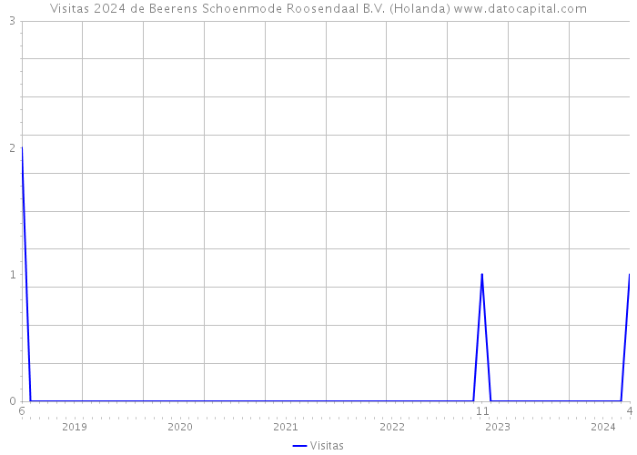 Visitas 2024 de Beerens Schoenmode Roosendaal B.V. (Holanda) 