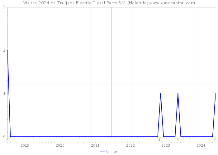 Visitas 2024 de Truijens Electric Diesel Parts B.V. (Holanda) 