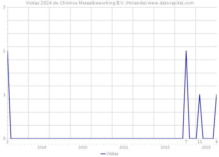 Visitas 2024 de Chinkoe Metaalbewerking B.V. (Holanda) 