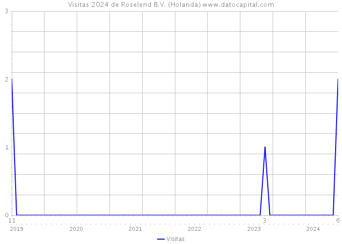 Visitas 2024 de Roselend B.V. (Holanda) 