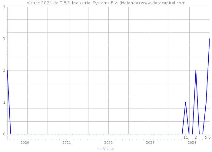Visitas 2024 de T.E.S. Industrial Systems B.V. (Holanda) 