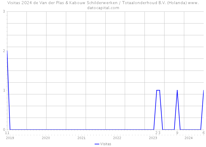 Visitas 2024 de Van der Plas & Kabouw Schilderwerken / Totaalonderhoud B.V. (Holanda) 