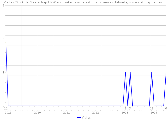 Visitas 2024 de Maatschap HZW accountants & belastingadviseurs (Holanda) 