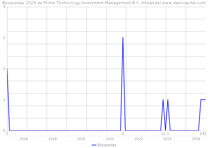 Búsquedas 2024 de Prime Technology Investment Management B.V. (Holanda) 