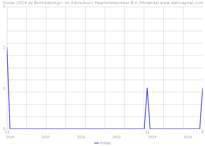 Visitas 2024 de Bemiddelings- en Adviesburo Haarlemmermeer B.V. (Holanda) 