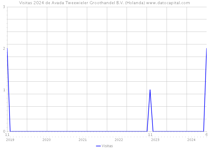 Visitas 2024 de Avada Tweewieler Groothandel B.V. (Holanda) 