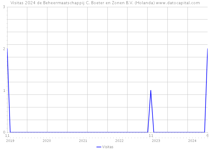 Visitas 2024 de Beheermaatschappij C. Boeter en Zonen B.V. (Holanda) 