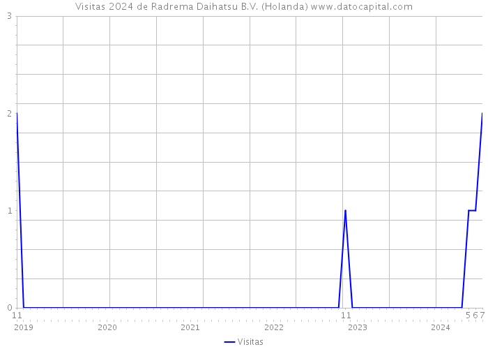 Visitas 2024 de Radrema Daihatsu B.V. (Holanda) 