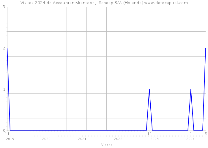 Visitas 2024 de Accountantskantoor J. Schaap B.V. (Holanda) 