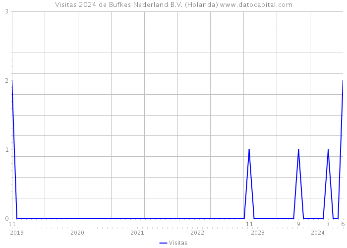 Visitas 2024 de Bufkes Nederland B.V. (Holanda) 