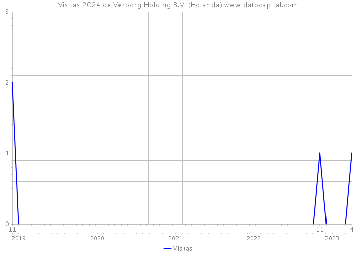 Visitas 2024 de Verborg Holding B.V. (Holanda) 
