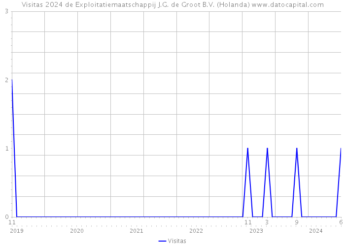 Visitas 2024 de Exploitatiemaatschappij J.G. de Groot B.V. (Holanda) 