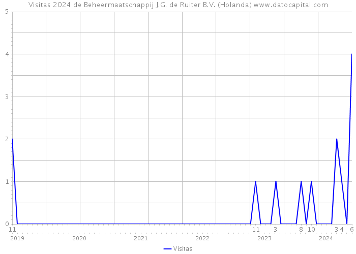 Visitas 2024 de Beheermaatschappij J.G. de Ruiter B.V. (Holanda) 