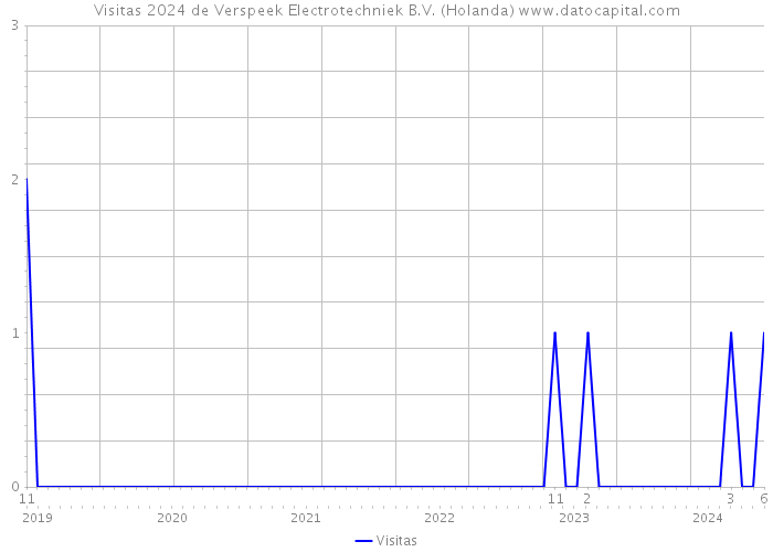 Visitas 2024 de Verspeek Electrotechniek B.V. (Holanda) 