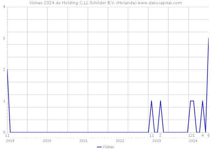 Visitas 2024 de Holding C.J.J. Schilder B.V. (Holanda) 