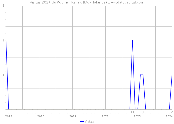 Visitas 2024 de Roomer Remix B.V. (Holanda) 