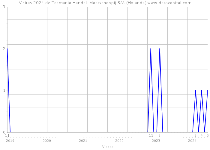 Visitas 2024 de Tasmania Handel-Maatschappij B.V. (Holanda) 