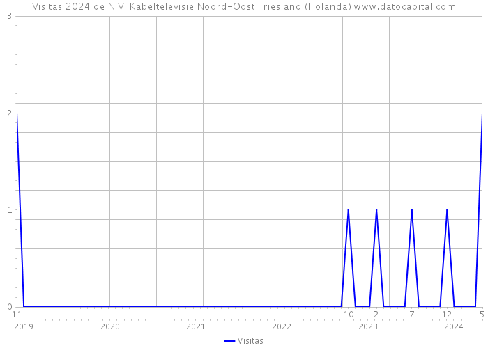 Visitas 2024 de N.V. Kabeltelevisie Noord-Oost Friesland (Holanda) 