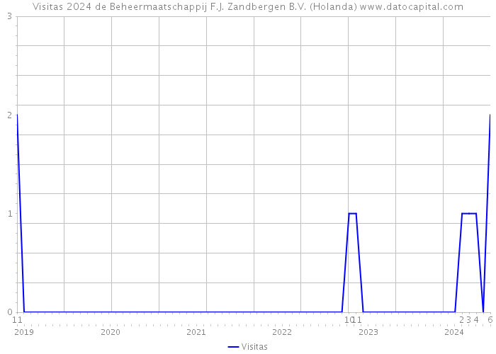 Visitas 2024 de Beheermaatschappij F.J. Zandbergen B.V. (Holanda) 