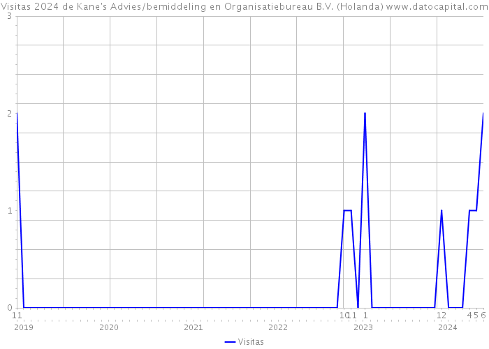 Visitas 2024 de Kane's Advies/bemiddeling en Organisatiebureau B.V. (Holanda) 