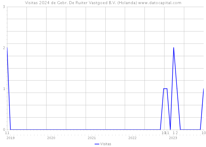 Visitas 2024 de Gebr. De Ruiter Vastgoed B.V. (Holanda) 