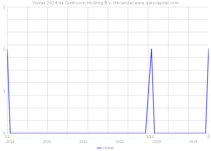 Visitas 2024 de Giethoorn Holding B.V. (Holanda) 
