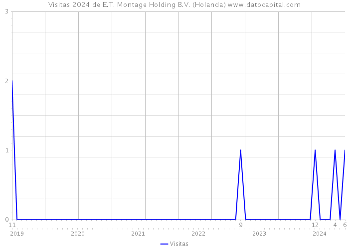 Visitas 2024 de E.T. Montage Holding B.V. (Holanda) 