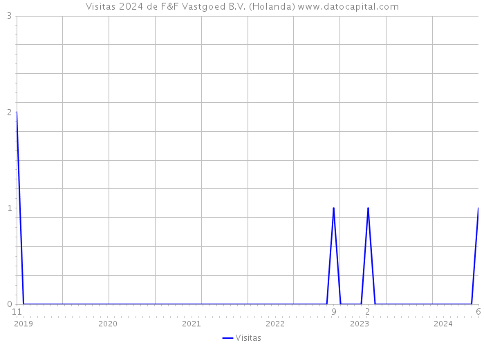 Visitas 2024 de F&F Vastgoed B.V. (Holanda) 