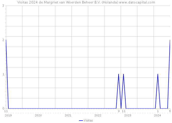 Visitas 2024 de Margriet van Woerden Beheer B.V. (Holanda) 