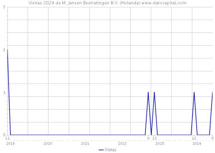 Visitas 2024 de M. Jansen Bestratingen B.V. (Holanda) 