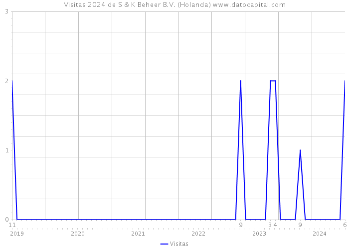 Visitas 2024 de S & K Beheer B.V. (Holanda) 