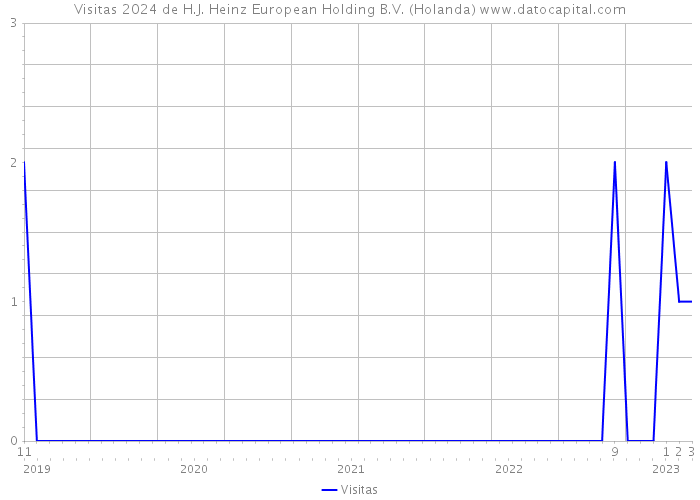 Visitas 2024 de H.J. Heinz European Holding B.V. (Holanda) 