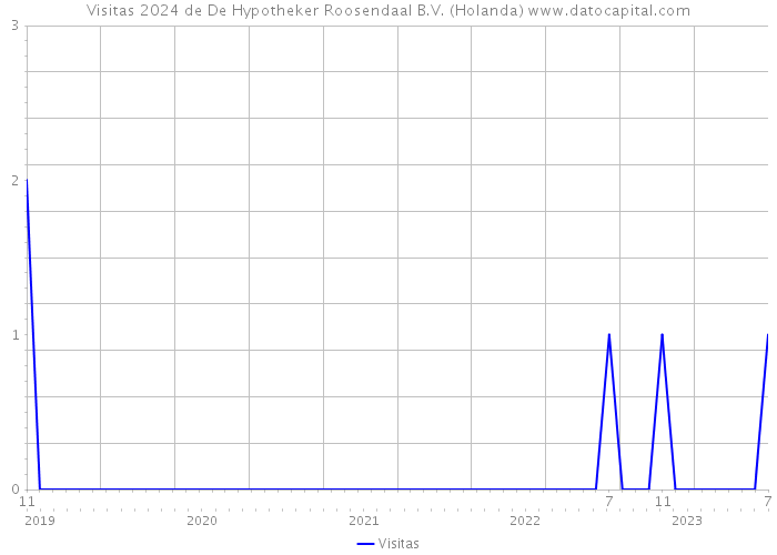 Visitas 2024 de De Hypotheker Roosendaal B.V. (Holanda) 