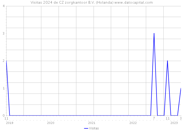 Visitas 2024 de CZ zorgkantoor B.V. (Holanda) 