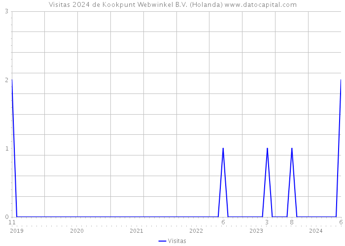Visitas 2024 de Kookpunt Webwinkel B.V. (Holanda) 