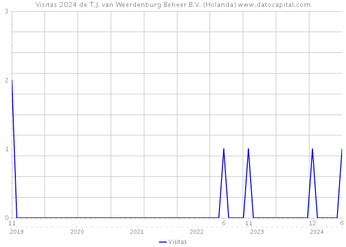 Visitas 2024 de T.J. van Weerdenburg Beheer B.V. (Holanda) 