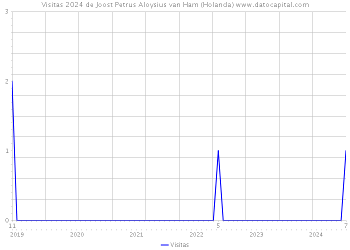 Visitas 2024 de Joost Petrus Aloysius van Ham (Holanda) 