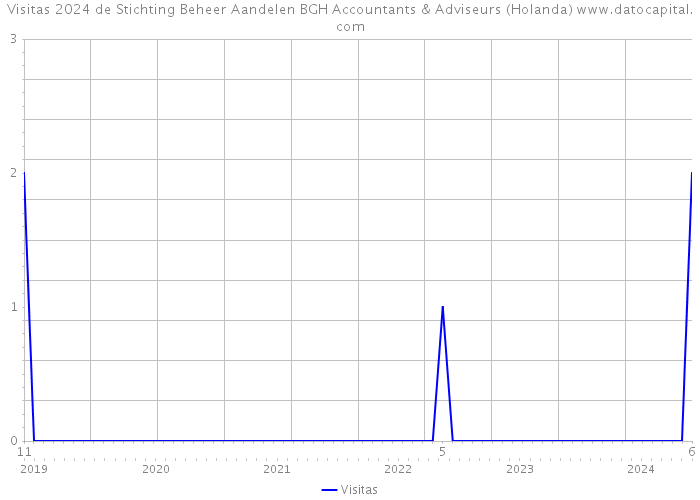 Visitas 2024 de Stichting Beheer Aandelen BGH Accountants & Adviseurs (Holanda) 