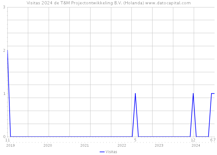 Visitas 2024 de T&M Projectontwikkeling B.V. (Holanda) 