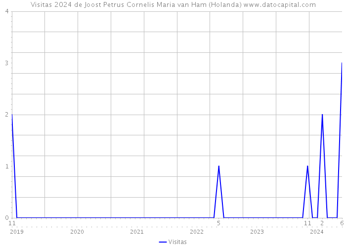 Visitas 2024 de Joost Petrus Cornelis Maria van Ham (Holanda) 