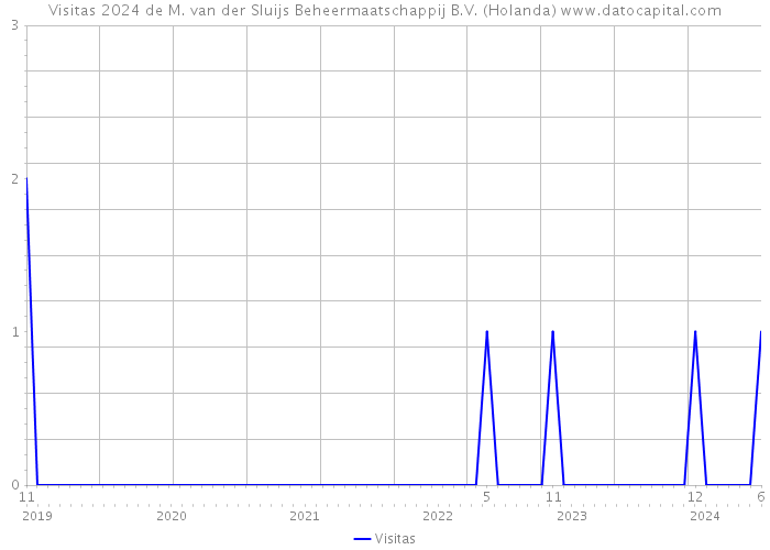 Visitas 2024 de M. van der Sluijs Beheermaatschappij B.V. (Holanda) 