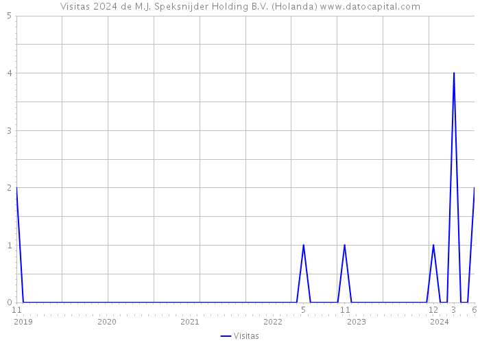 Visitas 2024 de M.J. Speksnijder Holding B.V. (Holanda) 